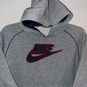 Boys Nike gray hoodie